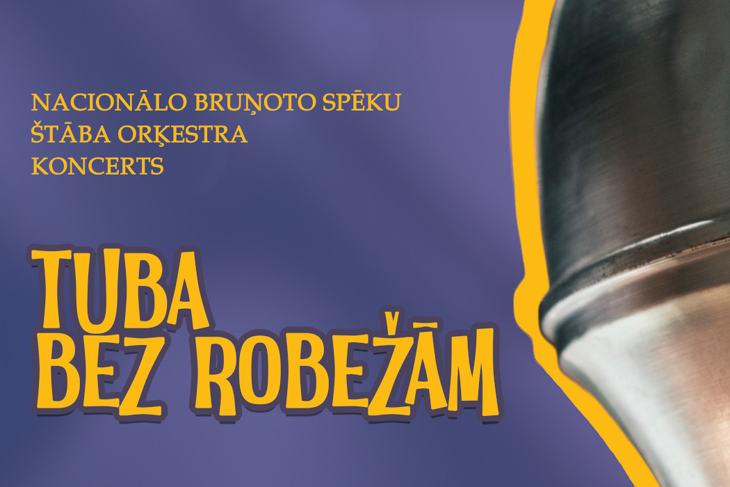 Koncerta Tuba bez robežām afiša