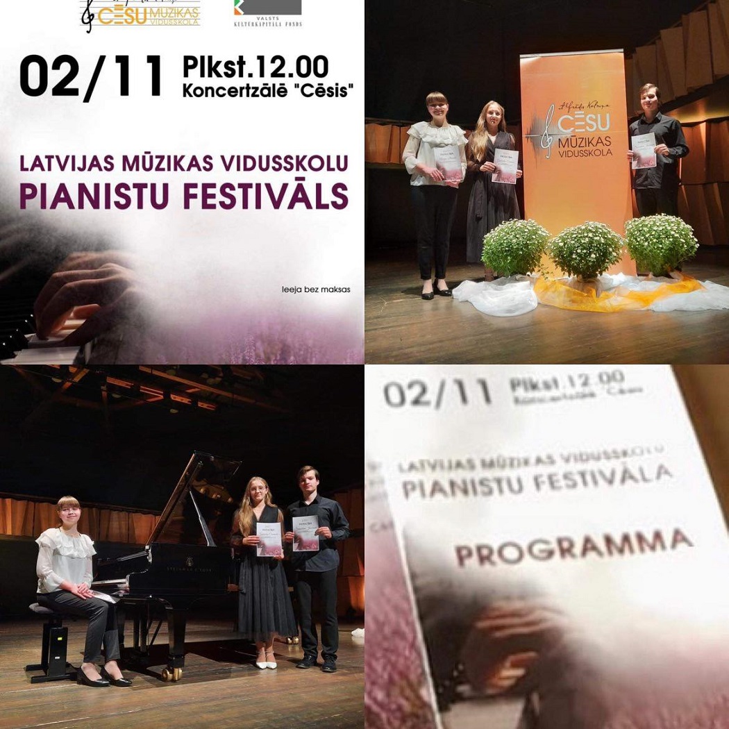 Fotomirkļi no pianistu festivāla