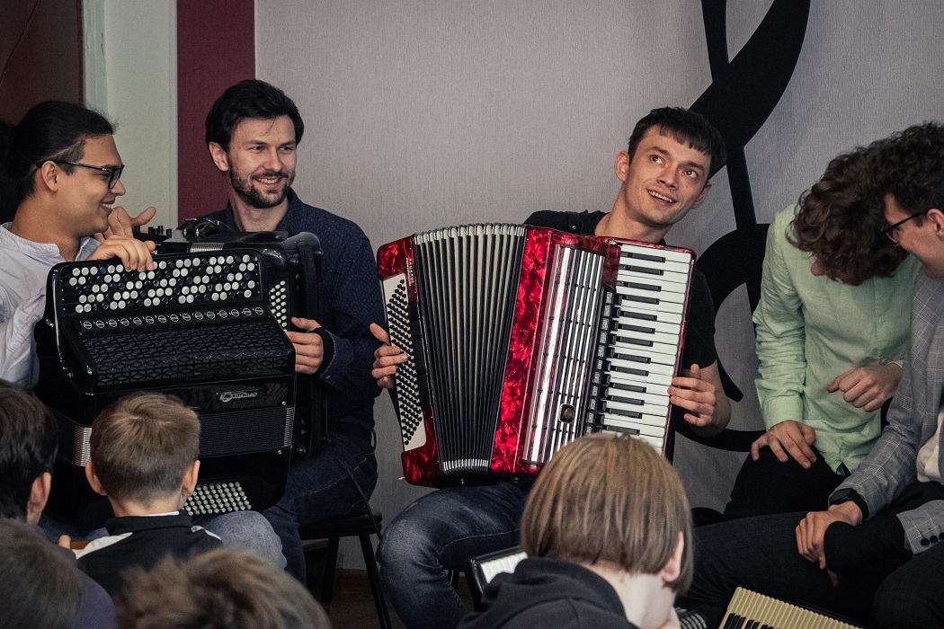 Latgales reģiona akordeonistu festivāls Gribu būt mūziķis