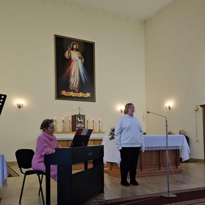 Mūzikas skolas audzēkņu koncerts Daugavpils Dieva Želsirdības baznīcā