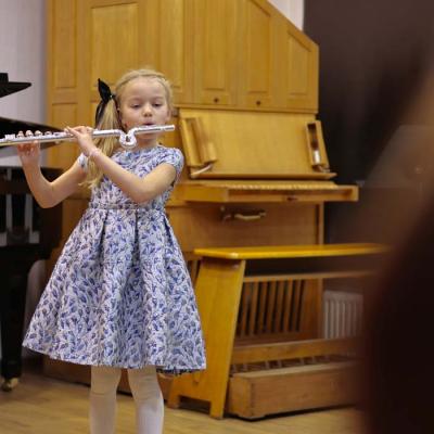 MS pūšaminstrumentu nodaļas Ziemassvētku koncerts