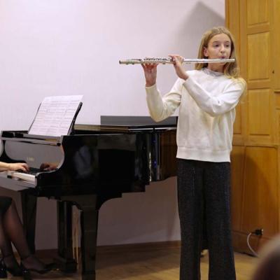 MS pūšaminstrumentu nodaļas Ziemassvētku koncerts