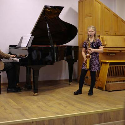 MS pūšaminstrumentu nodaļas Ziemassvētku koncerts