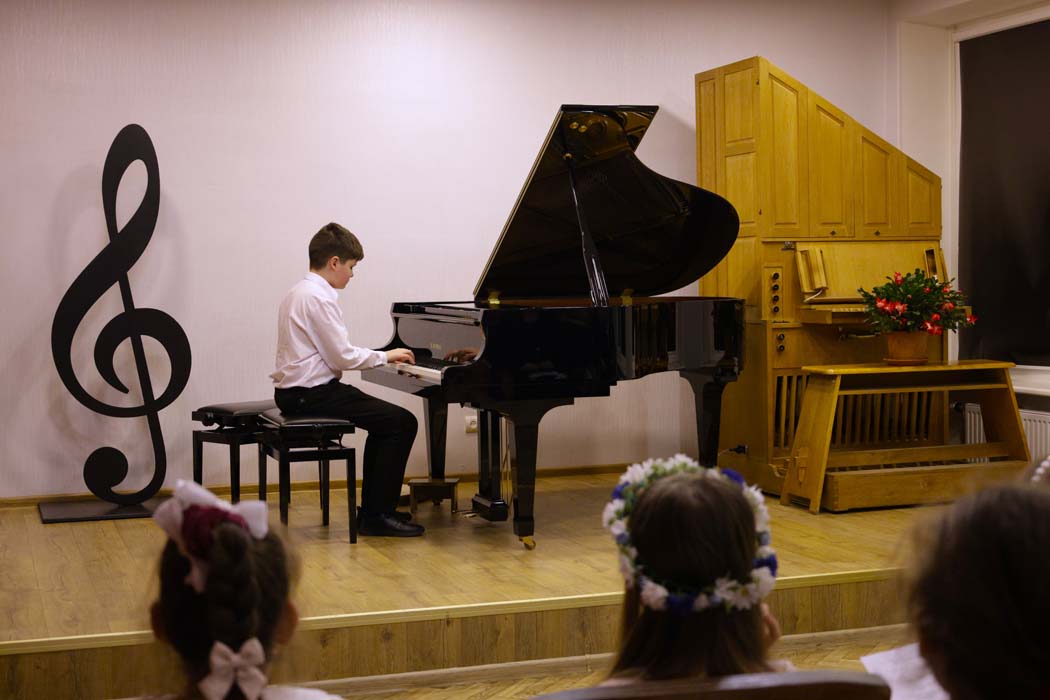 Vispārējo klavieru audzēkņu mācību koncerts “Ziemas muzikālie stāsti”