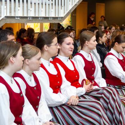 SBDMV audzēkņi sveic Saules skolas kolektīvu Valsts svētkos!