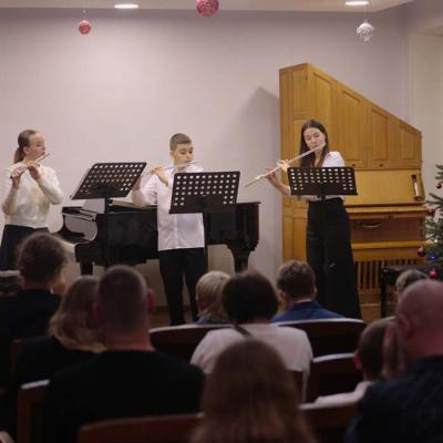 MS IP Pūšaminstrumentu spēle audzēkņu Ziemassvētku koncerts