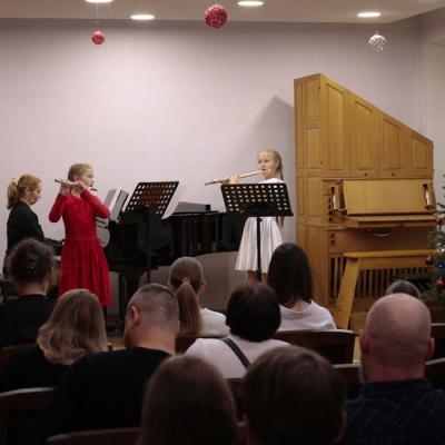 MS IP Pūšaminstrumentu spēle audzēkņu Ziemassvētku koncerts