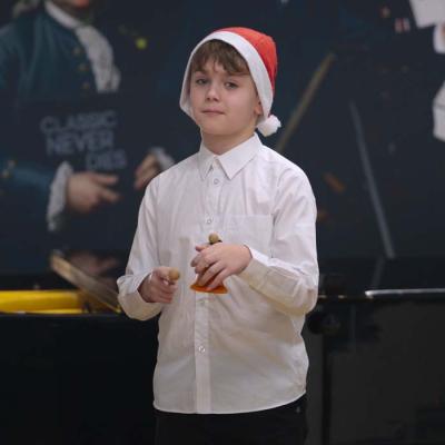 Kora klases audzēkņu Ziemassvētku koncerts 