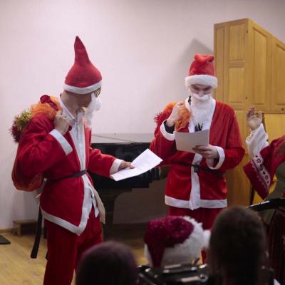 Akordeona nodaļas Ziemassvētku koncerts