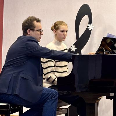 Meistarklases klavierspēlē Rūdolfa Vanka vadībā