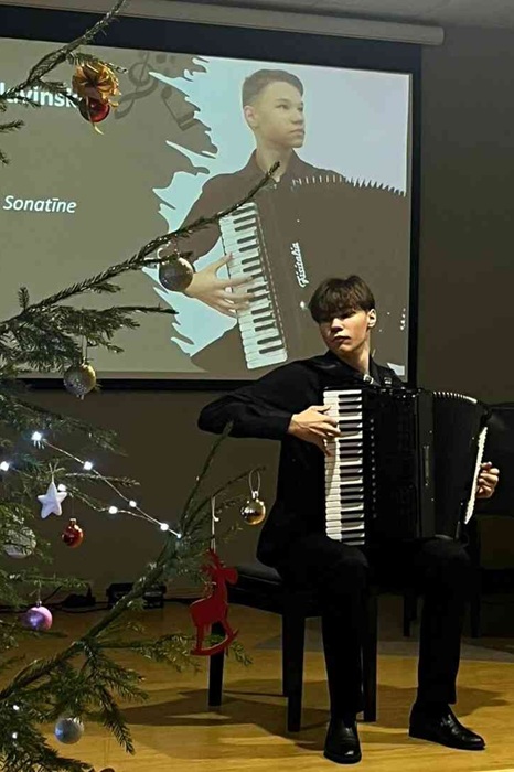 SBDMV Akordeona nodaļas audzēkņu koncerts Spēlējam un muzicējam ar prieku