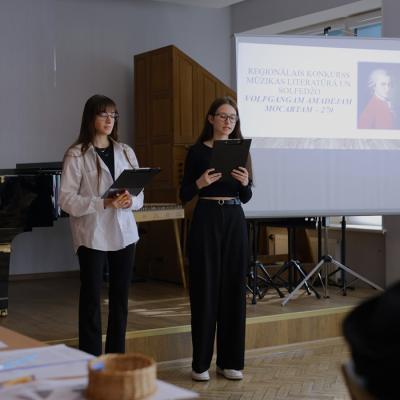 Reģionālais konkurss mūzikas literatūrā un solfedžo “Volfgangam Amadejam Mocartam – 270”
