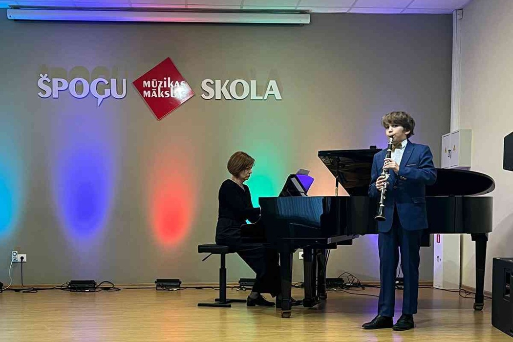 Reklāmas koncerts Špoģu Mūzikas un mākslas skolā