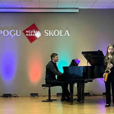 Reklāmas koncerts Špoģu Mūzikas un mākslas skolā