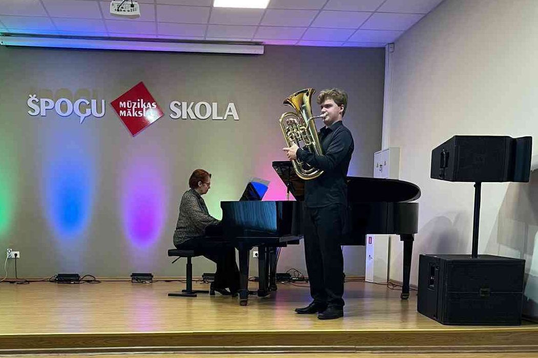 Reklāmas koncerts Špoģu Mūzikas un mākslas skolā