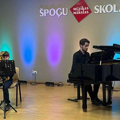 Reklāmas koncerts Špoģu Mūzikas un mākslas skolā