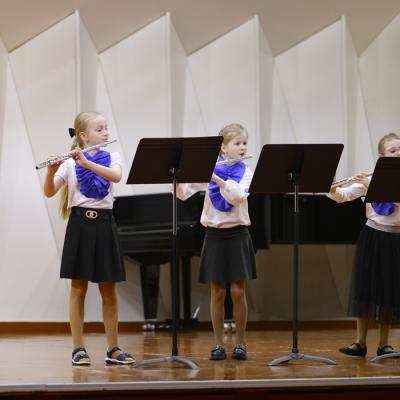 Latvijas mūzikas skolu izglītības programmas Pūšaminstrumentu spēle audzēkņu ansambļu konkurss LATGALES SVILPAUNIEKI