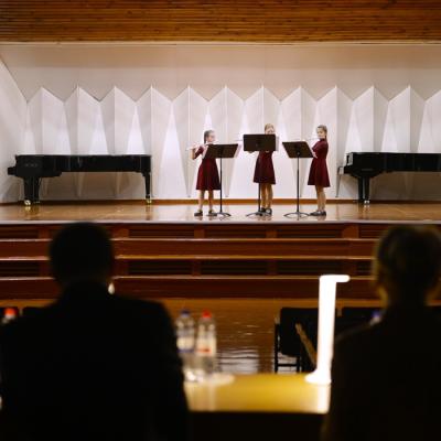 Latvijas mūzikas skolu izglītības programmas Pūšaminstrumentu spēle audzēkņu ansambļu konkurss LATGALES SVILPAUNIEKI